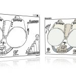 Binoculars Visual Thinking Template