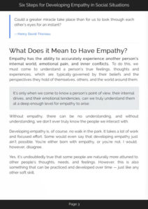 Developing Empathy – IQ Matrix Store