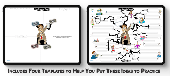 Ease Stressful Tension mind map